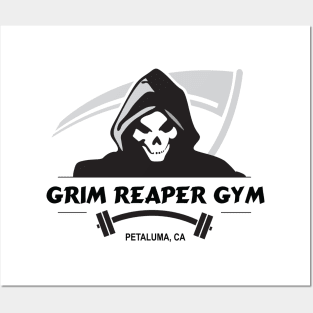 Grim Reaper Gym, Petaluma Posters and Art